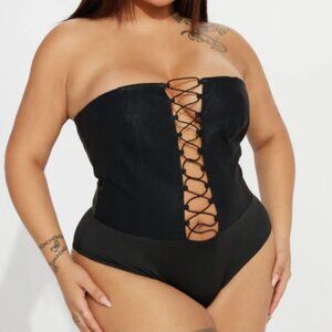 Sarai Lace Up Bodysuit